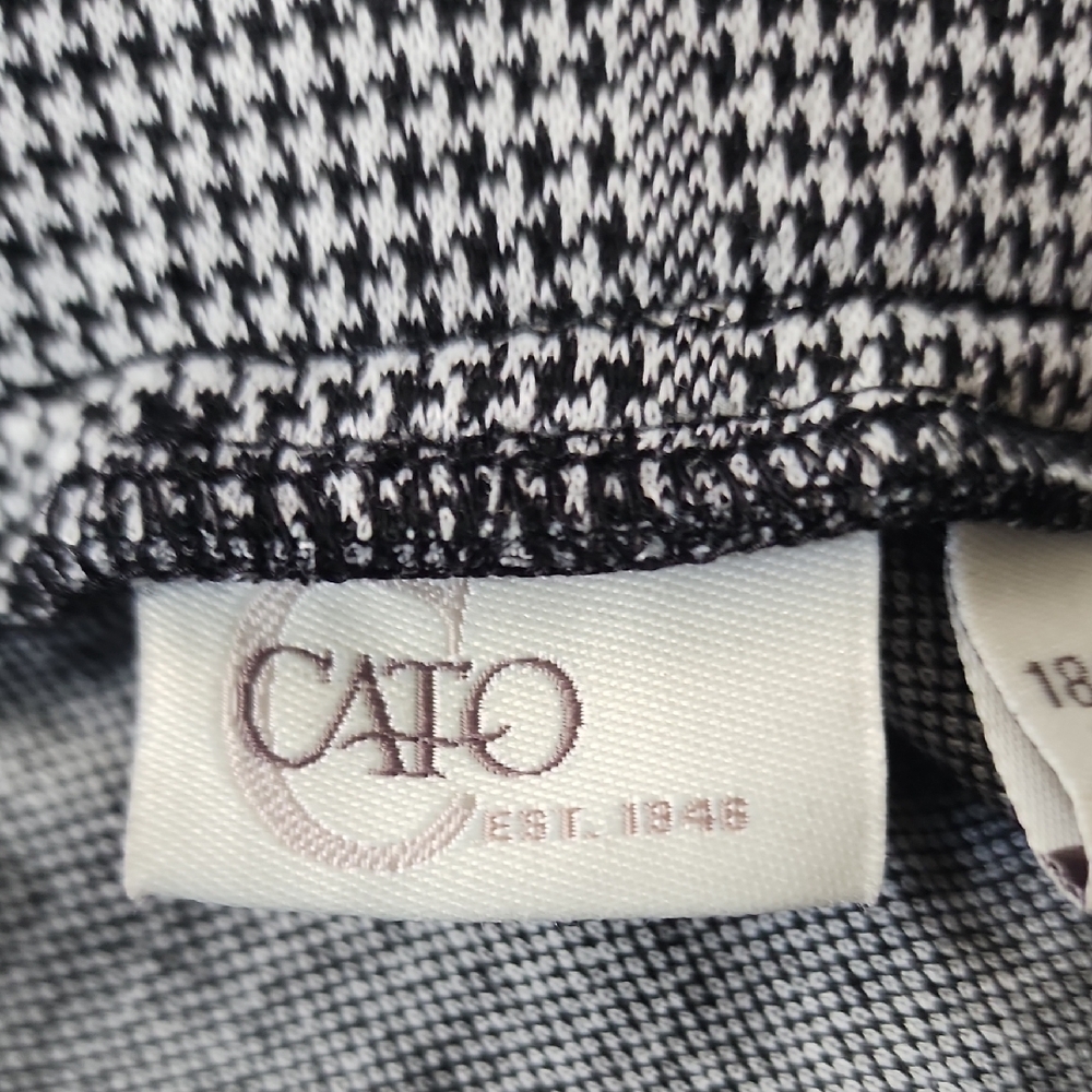 Cato Gray Belted A-Line Skirt - Picture 8 of 12